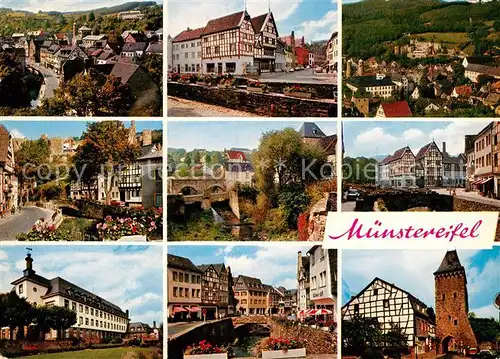 AK / Ansichtskarte Muenstereifel Bad Tor Teilansichten  Kat. Bad Muenstereifel