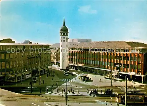 AK / Ansichtskarte Darmstadt Weisse Turm Kaufhof  Kat. Darmstadt