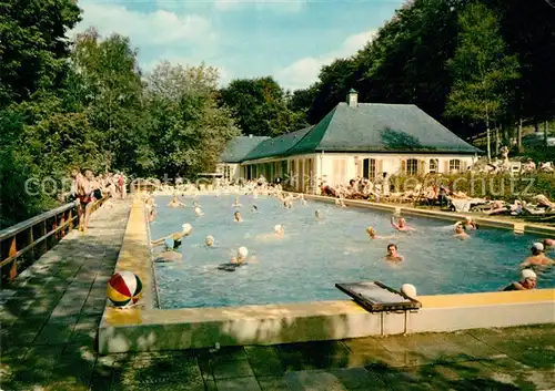 AK / Ansichtskarte Schlangenbad Taunus Thermalschwimmbad Freibad Kat. Schlangenbad