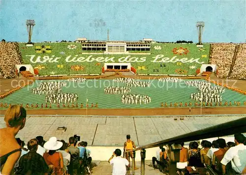 AK / Ansichtskarte Leipzig Stadion der Hunderttausend Kat. Leipzig