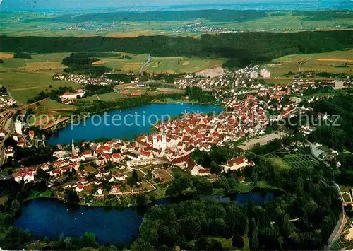 AK / Ansichtskarte Bad Waldsee Fliegeraufnahme Kat. Bad Waldsee