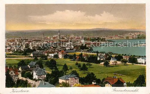 AK / Ansichtskarte Konstanz Bodensee Gesamtansicht Kat. Konstanz