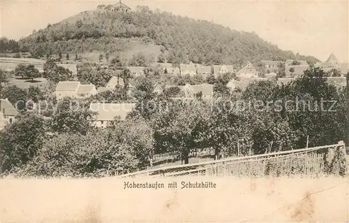 AK / Ansichtskarte Hohenstaufen Schutzhuette Kat. Goeppingen