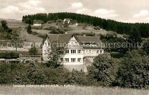 AK / Ansichtskarte Lenzkirch Kurhaus Kat. Lenzkirch