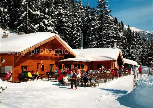 AK / Ansichtskarte St Anton Arlberg Rodelhuette Kat. St. Anton am Arlberg