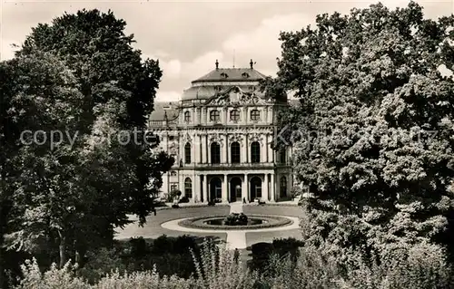 AK / Ansichtskarte Wuerzburg Residenz vom Hofgarten  Kat. Wuerzburg