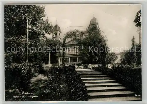 AK / Ansichtskarte Pforzheim Saalbau Stadtgarten Kat. Pforzheim