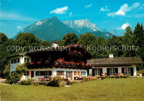 AK / Ansichtskarte Schoenau Berchtesgaden Gaestehaus Sonnenwinkel Alpen Kat. Berchtesgaden