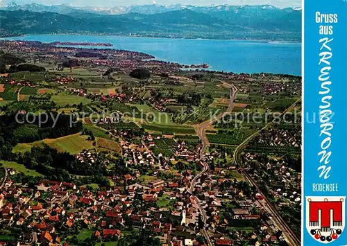 AK / Ansichtskarte Kressbronn Bodensee Fliegeraufnahme Kat. Kressbronn am Bodensee