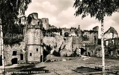 AK / Ansichtskarte Hardenburg Burgruine Kat. Bad Duerkheim