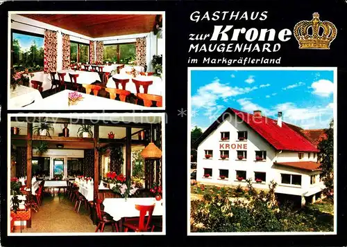 AK / Ansichtskarte Maugenhard Gasthaus Krone Kat. Efringen Kirchen