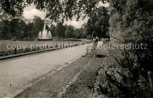 AK / Ansichtskarte Bad Oeynhausen Im Park Kat. Bad Oeynhausen