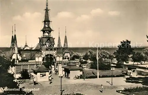 AK / Ansichtskarte Heringsdorf Ostseebad Usedom Teilansicht Kat. Heringsdorf