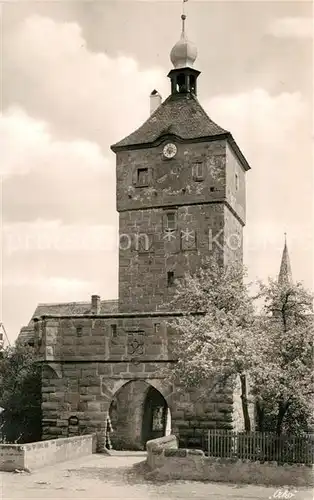 AK / Ansichtskarte Eschenbach Wolframs Oberes Tor Kat. Wolframs Eschenbach