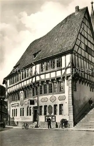 AK / Ansichtskarte Stolberg Harz Rathaus Kat. Stolberg Harz