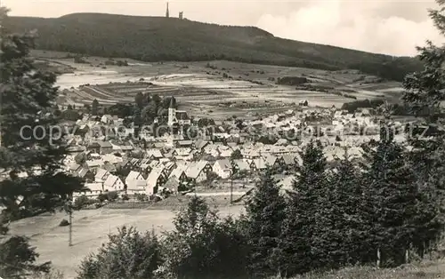 AK / Ansichtskarte Brotterode Blick zum Inselsberg  Kat. Brotterode