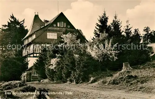 AK / Ansichtskarte Friedrichroda Spiessberghaus  Kat. Friedrichroda