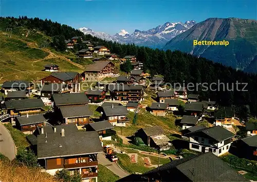 AK / Ansichtskarte Bettmeralp VS Bergdorf Alpenpanorama Kat. Bettmeralp