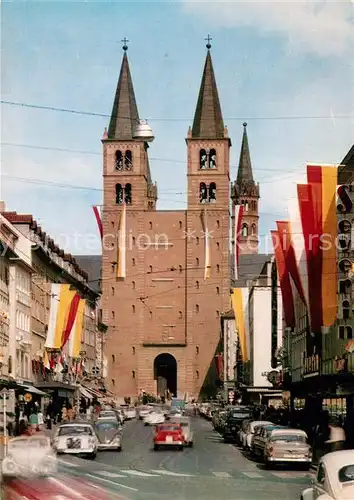 AK / Ansichtskarte Wuerzburg Domstrasse Dom  Kat. Wuerzburg