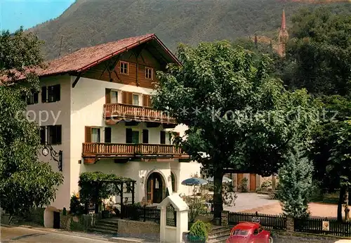 AK / Ansichtskarte Burgstall Meran Hotel Weisses Roessl Kat. Italien