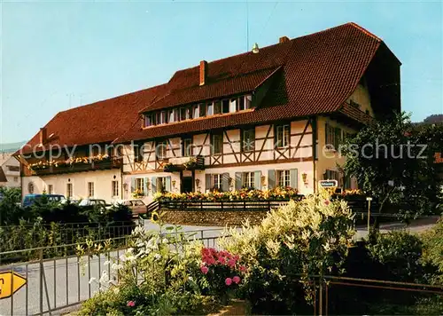 AK / Ansichtskarte Glottertal Gasthof Hirschen Kat. Glottertal Schwarzwald