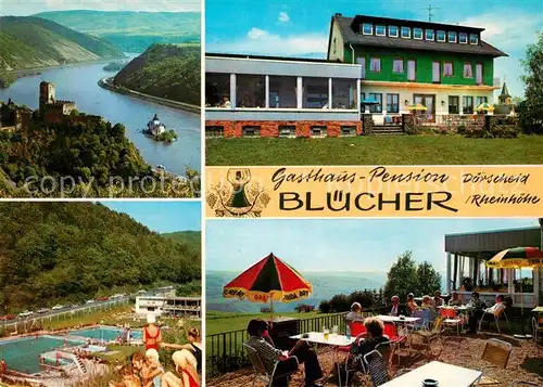 AK / Ansichtskarte Doerscheid Gasthaus Pension Bluecher Kat. Doerscheid