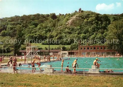 AK / Ansichtskarte Bad Sulza Soleschwimmbad Kat. Bad Sulza