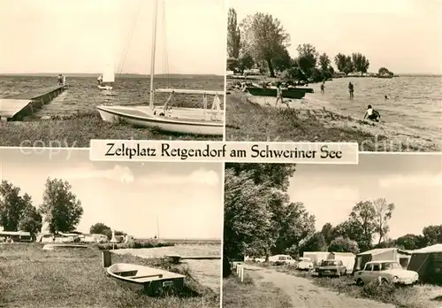 AK / Ansichtskarte Retgendorf Zeltplat Schweriner See Kat. Dobin See