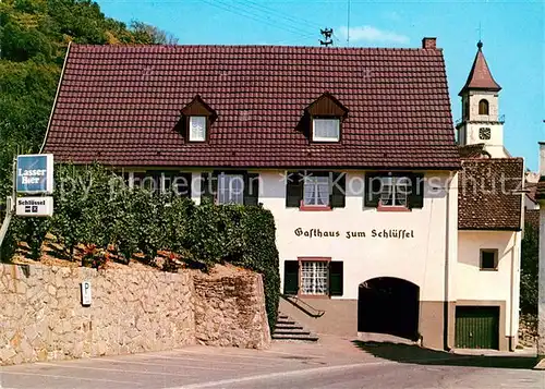 AK / Ansichtskarte Istein Gasthaus zum Schluessel Kat. Efringen Kirchen