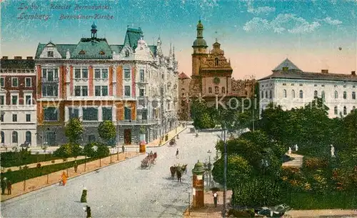 AK / Ansichtskarte Lwow Lemberg Lviv Bernadiner Kirche Kat. Ukraine