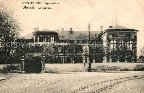 AK / Ansichtskarte Oberehnheim Gymnasium Kat. Obernai