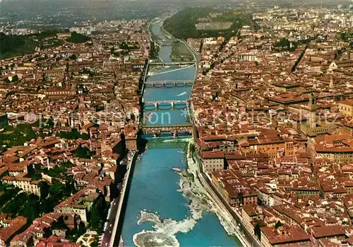 AK / Ansichtskarte Firenze Toscana Panorama dall aereo Kat. Firenze