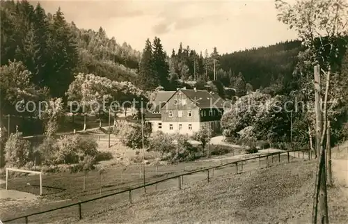 AK / Ansichtskarte Waschleithe Gaststaette Osterlamm  Kat. Beierfeld Erzgebirge