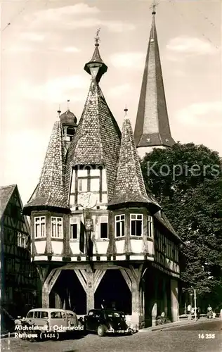 AK / Ansichtskarte Michelstadt Rathaus Kat. Michelstadt