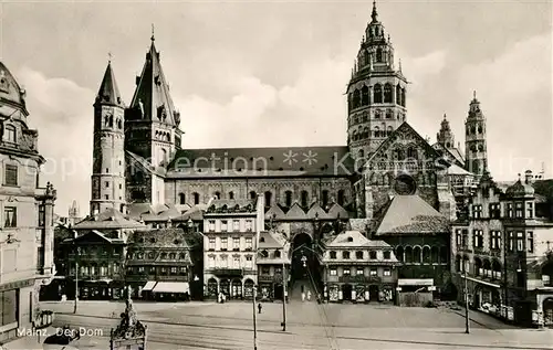 AK / Ansichtskarte Mainz Rhein Der Dom