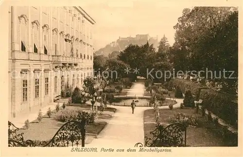 AK / Ansichtskarte Salzburg Oesterreich Mirabellgarten Kat. Salzburg