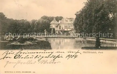 AK / Ansichtskarte Hellbrunn Schloss Park Kat. Salzburg