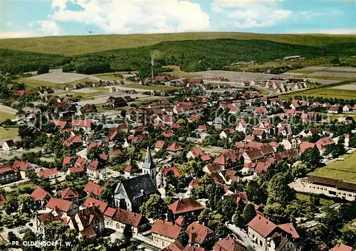 AK / Ansichtskarte Preussisch Oldendorf Fliegeraufnahme Kat. Preussisch Oldendorf