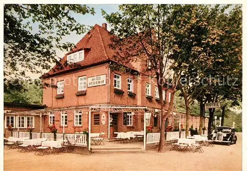 AK / Ansichtskarte Wintermoor Hotel Heidehof Kat. Schneverdingen