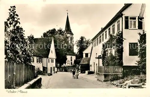 AK / Ansichtskarte Weiler Schorndorf Dorfstrasse Kat. Schorndorf