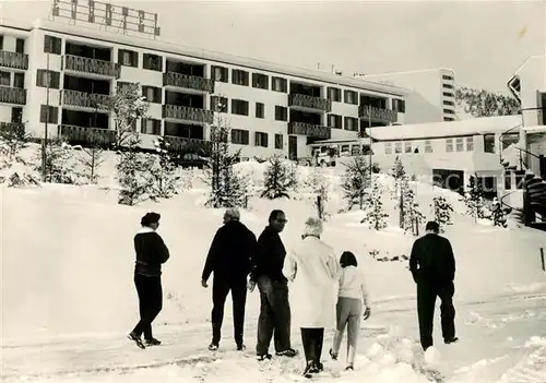 AK / Ansichtskarte Alpe di Siusi Eurotel Sciliar Winter Kat. Seiser Alm Dolomiten