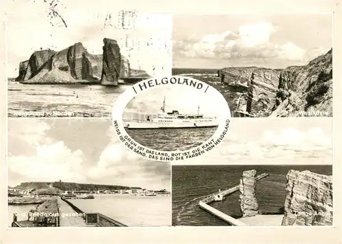 AK / Ansichtskarte Helgoland Panorama Kat. Helgoland