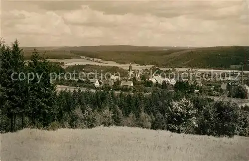 AK / Ansichtskarte Adorf Vogtland Panorama Kat. Adorf