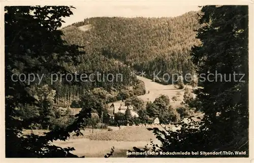 AK / Ansichtskarte Sitzendorf Thueringen Bockschmiede Kat. Sitzendorf Schwarzatal