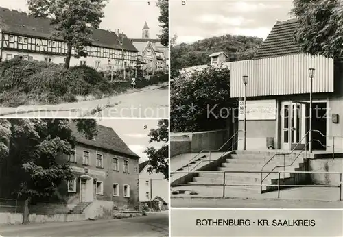 AK / Ansichtskarte Rothenburg Koennern Teilansicht HOG Tagescafe Rothenburg HO Einkaufszentrum Kat. Rothenburg Koennern