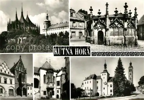 AK / Ansichtskarte Kutna Hora Schloss Kathedrale  Kat. Kuttenberg