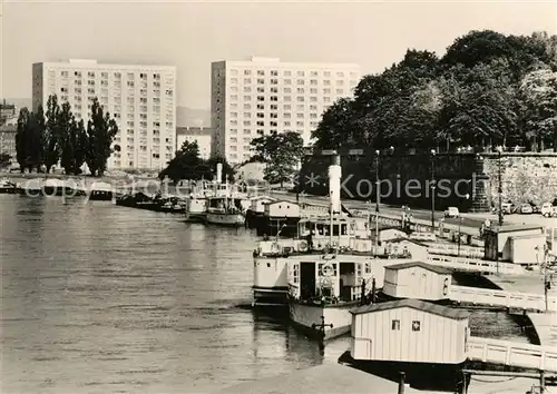 AK / Ansichtskarte Dresden Terrassenufer Kat. Dresden Elbe