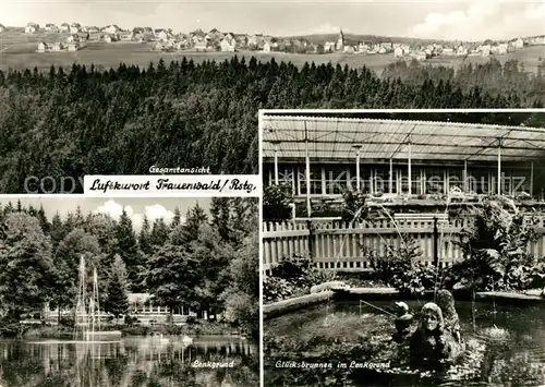 AK / Ansichtskarte Frauenwald Thueringen Lenkgrund Gluecksbrunnen Panorama Kat. Frauenwald