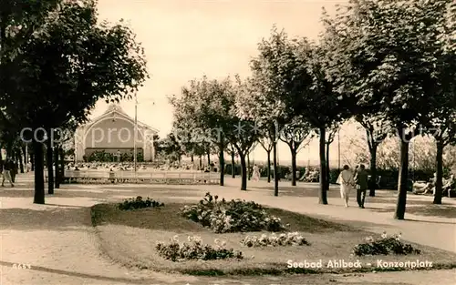 AK / Ansichtskarte Ahlbeck Ostseebad Konzertplatz Kat. Heringsdorf Insel Usedom