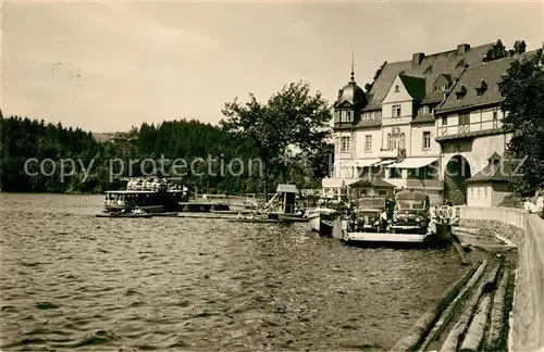 AK / Ansichtskarte Saalburg Saale Bleiloch Saaletalsperre Stausee  Kat. Saalburg Ebersdorf